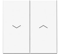 Выключатель для жалюзи Systeme Electric ARTGALLERY 2-клавишный, 2х сх.4, 10А, механизм, быстрозажим. клем., белый GAL000119S