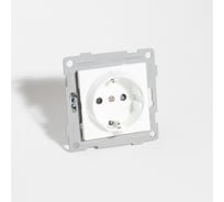 Розетка электрическая SPL 2К+З, 16А, 220-250V (белый) 205001