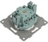 Розетка электрическая SPL 2К+З, 16А, 220-250V (белый) 205001 4
