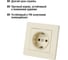 Розетка TDM ELECTRIC 2П+З 16А 250В сл. кость "Сенеж" SQ1816-0132 4