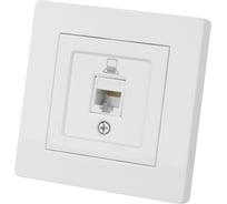 Розетка TDM ELECTRIC компьютерная RJ45 белая "Сенеж" SQ1816-0043