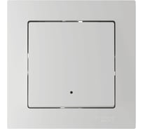 Выключатель 1-клавишный с подсветкой Systeme Electric ATLASDESIGN SMART, Zigbee, сх.1, L+N, 10 А, мех., БЕЛЫЙ ATN000113Z