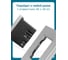 Розетка Vell серая, 1/2, USB A + USB A разъем, 2,4 А, 5 В, модуль, 1379004 2