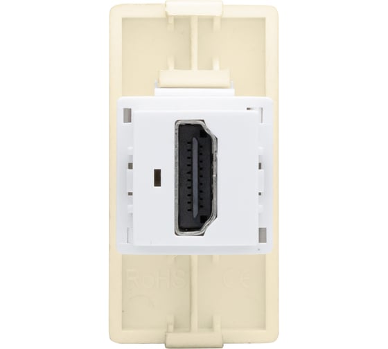 Розетка Vell золотая, 1/2, HDMI, модуль, {GD-1/2-HD} 1379013