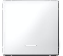 Выключатель с подсветкой 1-клавишный ArtGallery, 10 АХ, механизм, быстрозажимные клеммы Systeme Electric Лотос GAL001313S