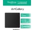 Выключатель 1-клавишный ArtGallery, 10 АХ, быстрозажимная клемма, механизм Systeme Electric Карбон GAL001011S 8