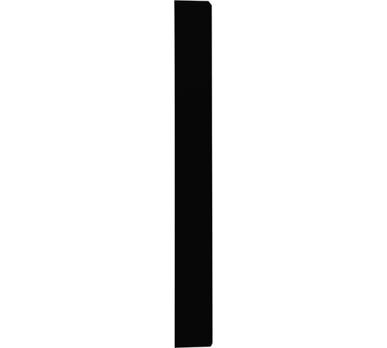 Рамка Vell черная, пластик, 3 поста, 228x86 мм, модуль. {BK3P-PC} 1379083