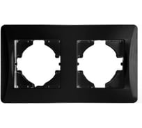 Рамка SPL 2 поста, антрацит, серия BW 205222