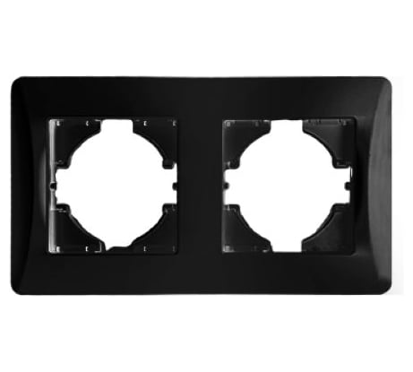 Рамка SPL 2 поста, антрацит, серия BW 205222