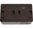 Розетка двойная с заземлением со шторками Systeme Electric AtlasDesign Profi IP54, 16 АХ, 250 В, открытой установки, Коричневый ATN546026 5