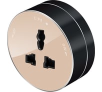 Розетка универсальная Systeme Electric MULTITRACK круглая, 13 А/250 В, ПЕСОЧНЫЙ MTK13002P