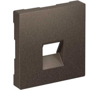 Накладка Systeme Electric ATLASDESIGN  для информационных функций типа Keystone, МОККО ATN000684