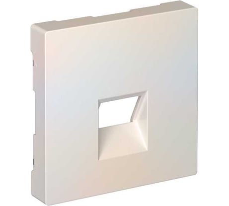 Накладка Systeme Electric ATLASDESIGN для информационных функций типа Keystone, ЖЕМЧУГ ATN000484