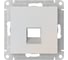 Накладка Systeme Electric ATLASDESIGN для информационных функций типа Keystone, ЖЕМЧУГ ATN000484 3