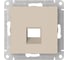 Накладка Systeme Electric ATLASDESIGN для информационных функций типа Keystone, ПЕСОЧНЫЙ ATN001284 4