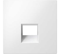 Накладка Systeme Electric ATLASDESIGN для информационных функций типа Keystone, БЕЛЫЙ ATN000184