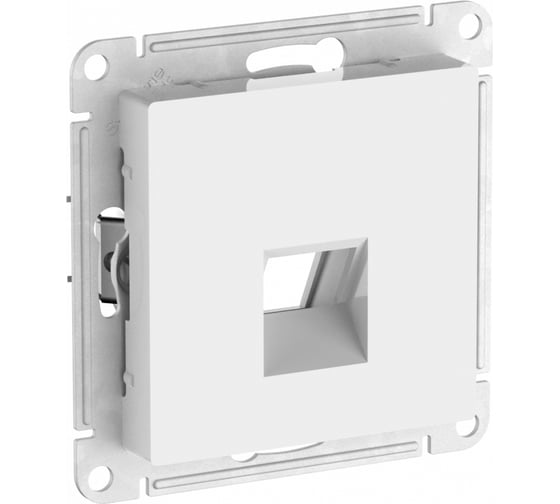Накладка Systeme Electric ATLASDESIGN  для информационных функций типа Keystone, БЕЛЫЙ ATN000184