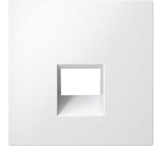 Накладка Systeme Electric ATLASDESIGN для информационных функций типа Keystone, БЕЛЫЙ ATN000184