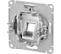Накладка Systeme Electric ATLASDESIGN  для информационных функций типа Keystone, КАРБОН ATN001084 4