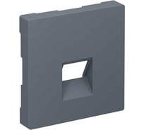 Накладка Systeme Electric ATLASDESIGN  для информационных функций типа Keystone, ГРИФЕЛЬ ATN000784