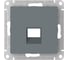 Накладка Systeme Electric ATLASDESIGN для информационных функций типа Keystone, ГРИФЕЛЬ ATN000784 4