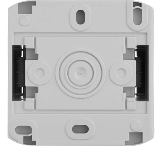 Выключатель кнопочный одноклавишный Legrand Quteo IP44, 6А, 250В, винтовые зажимы, накладной монтаж, серый 782335