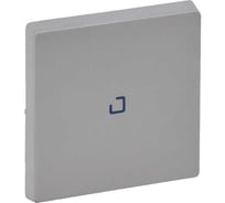 Лицевая панель для переключателя промежуточного с подсветкой/индикацией Legrand Valena LIFE алюминий 755272