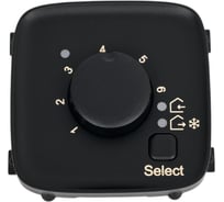 Лицевая панель Legrand Valena ALLURE  для термостата для теплых полов.Антрацит 755328