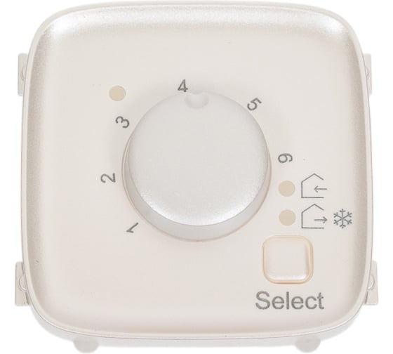 Лицевая панель Legrand Valena ALLURE  для термостата для теплых полов.Жемчуг 755329