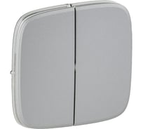 Клавиша Legrand Valena ALLURE Алюминий 2-ая 755027