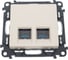 Компьютерная розетка Legrand Valena LIFE DIY Сл.кость RJ45 2-ая 5 кат UTP 753541 2