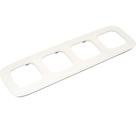 Рамка Legrand Valena ALLURE  "Жемчуг".4-постовая универсальная 754414