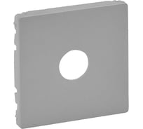 Лицевая панель Legrand Valena LIFE  для розеток ТВ.Алюминий 754762