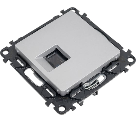 Компьютерная розетка Legrand Valena LIFE DIY Алюминий RJ45 1-ая UTP 753640