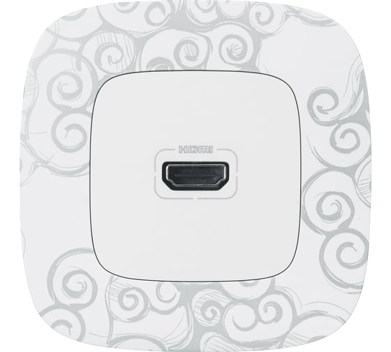 Рамка Legrand Valena ALLURE  "Нарцисс хром".1-постовая универсальная 754341