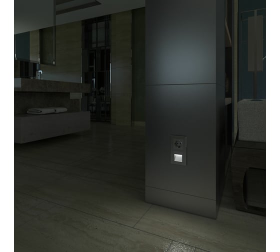 Встраиваемая LED подсветка WERKEL W1154206 (серебряный) a051502