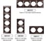 Розетка компьютерная двойная TDM ELECTRIC RJ45 шоколад "Лама" SQ1815-0555 7