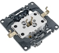 Розетка Legrand Valena Мех IN'MATIC 2-ная с/з, со шт., безвинт. зажим 753031