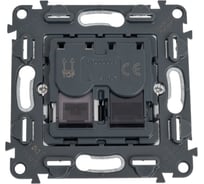 Информационная розетка Legrand Valena IN'MATIC комбинированная RJ11/RJ45 Кат.6 UTP 753032