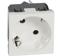 Розетка Legrand 2К+3 под углом 45° Программа Mosaic немецкий стандарт 2 модуля 077245