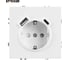 Розетка 1-местная STEKKER з/ш с/з 16А USBType C (механизм), 250В, 20W, се 50217 10
