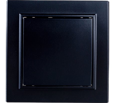 1-клавишный выключатель STEKKER PSW10-9003-03, 250V, 10А, серия Эрна, черный 39472