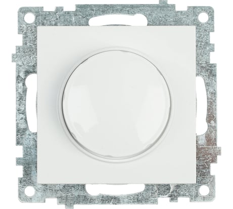 Диммирующий выключатель STEKKER механизм, GLS10-7106-01, 250V, 500W, серия Катрин, белый 39307