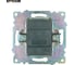 1-клавишный выключатель STEKKER механизм, GLS10-7103-01, 250V, 10А, серия Катрин, белый 39298 11