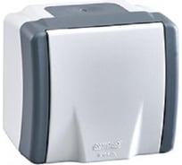 Розетка с крышкой MONO ELECTRIC Octans, без заземления, IP54 154-020006-116