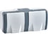 2-я розетка с крышкой MONO ELECTRIC Octans, без заземления, IP54 154-020006-121 1