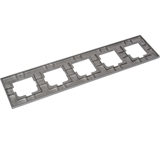 5-я рамка MONO ELECTRIC Despina антрацит 102-240000-164