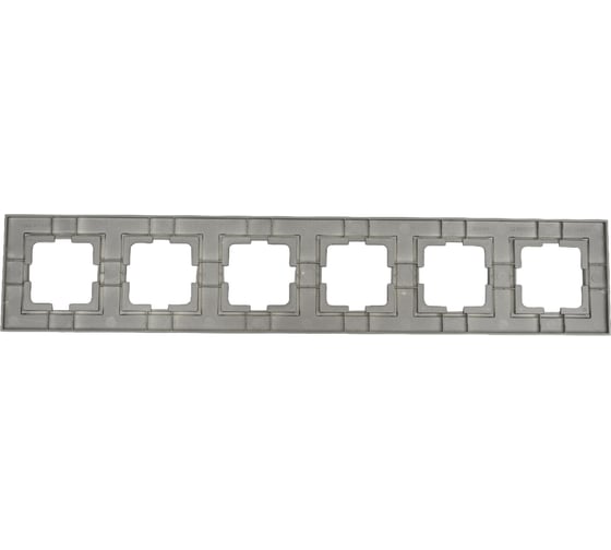 6-я рамка MONO ELECTRIC Despina антрацит 102-240000-166