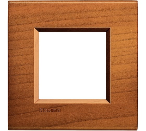 Рамка прямоугольная Legrand Livinglight 1 пост, цвет американская вишня LNA4802LCA