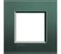 Рамка прямоугольная Legrand Livinglight 1 пост, цвет зелёный шелк LNA4802PK 1